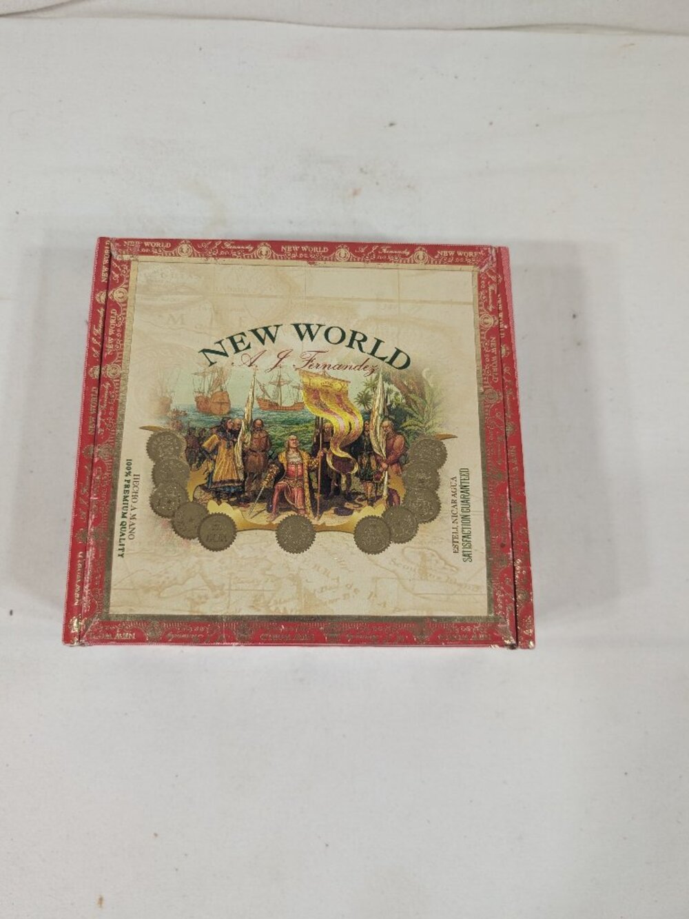 AJ Hernandez Empty Wooden Cigar Box